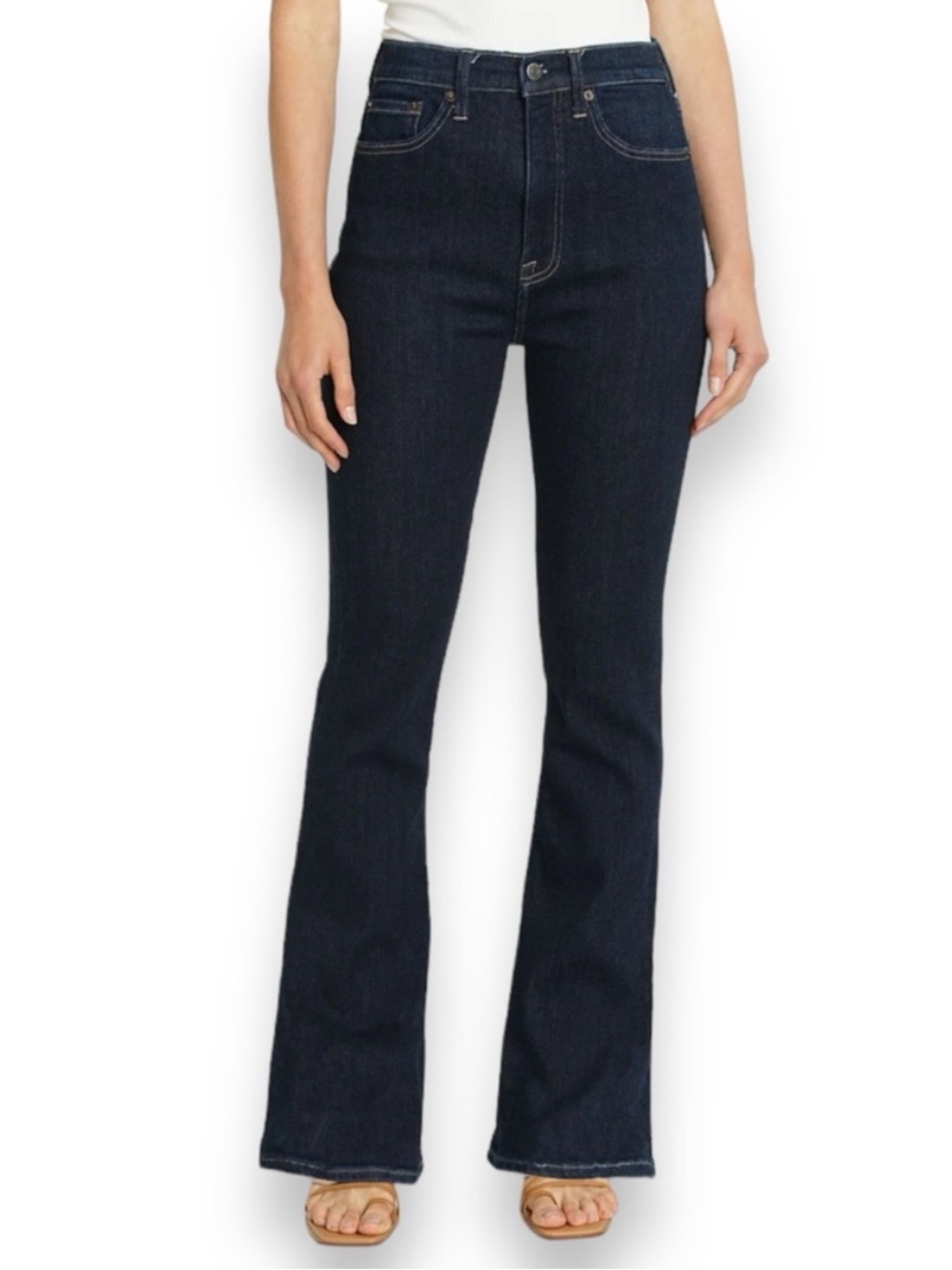 Pistola Dark Wash Dana High Rise Bootcut Jeans Size 30
